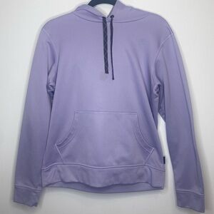 Patagonia Light Purple Fleece Lined Hooded Sweatshirt